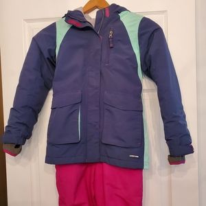Lands End Blue Parka Girls Size Small (7/8)